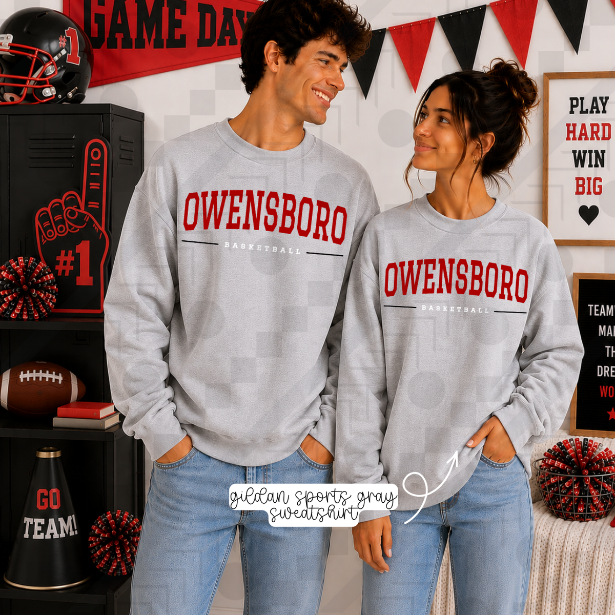 Letterman School Sports (Tee, Sweatshirt, or Long-Sleeve)