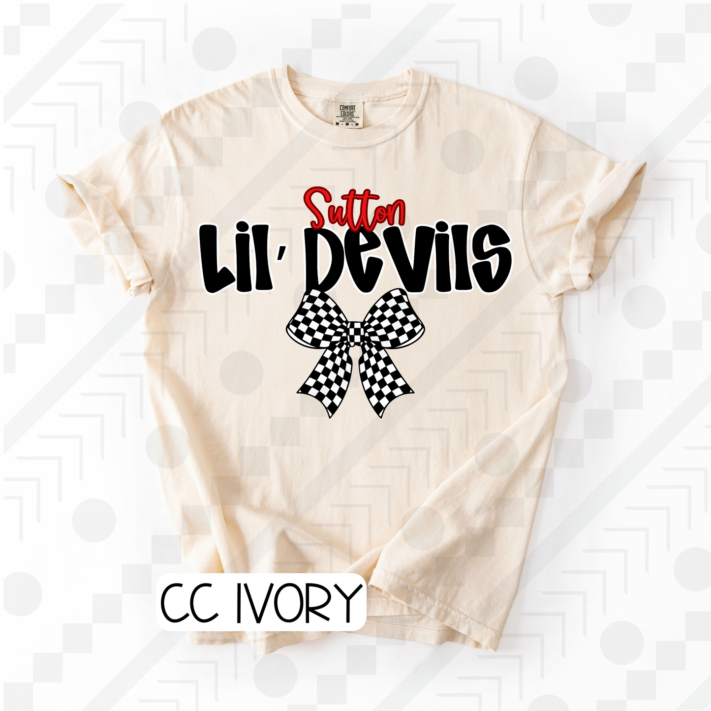 Checker Bow Schools (Tee, Sweatshirt, or Long-Sleeve)