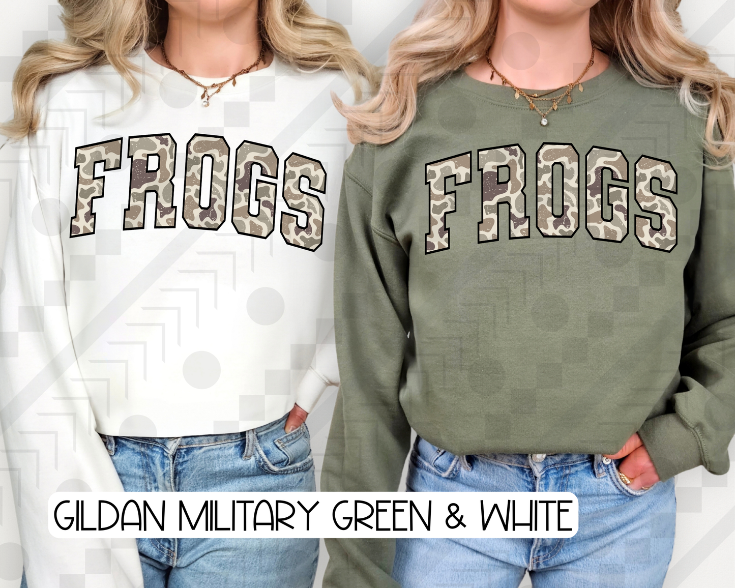 Varsity Camo (Tee, Sweatshirt, or Long-Sleeve)