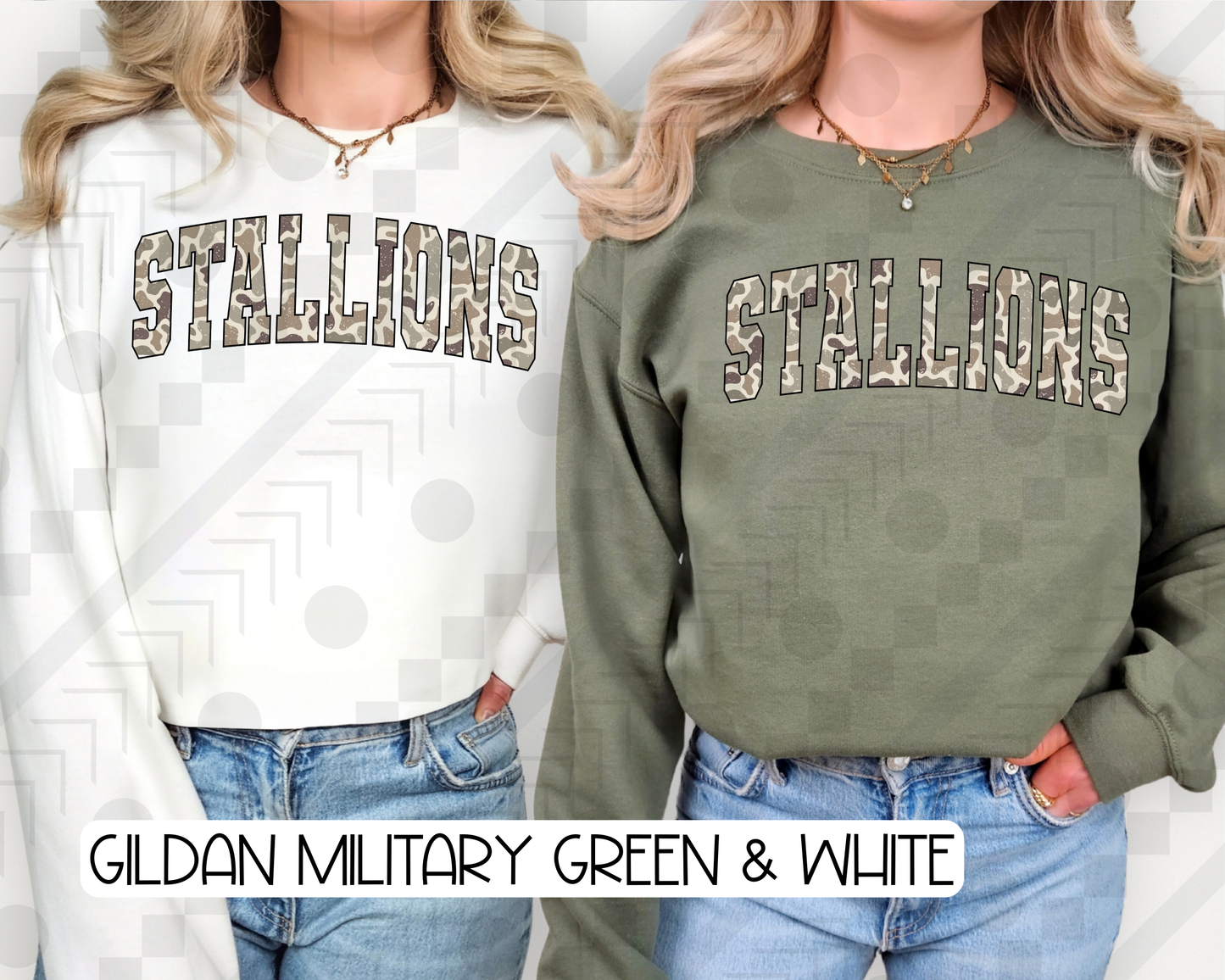 Varsity Camo (Tee, Sweatshirt, or Long-Sleeve)