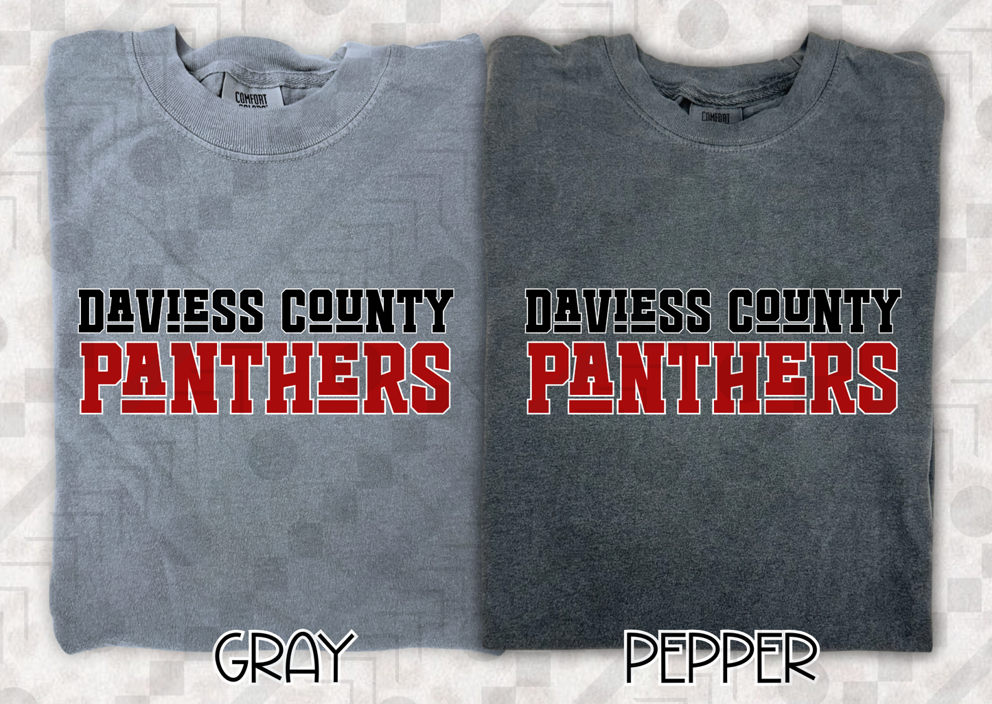Daviess County Panthers Funky Font