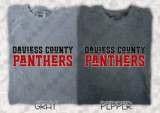Daviess County Panthers Funky Font