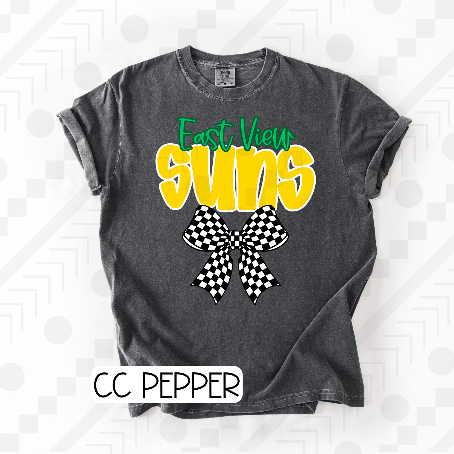 Checker Bow Schools (Tee, Sweatshirt, or Long-Sleeve)