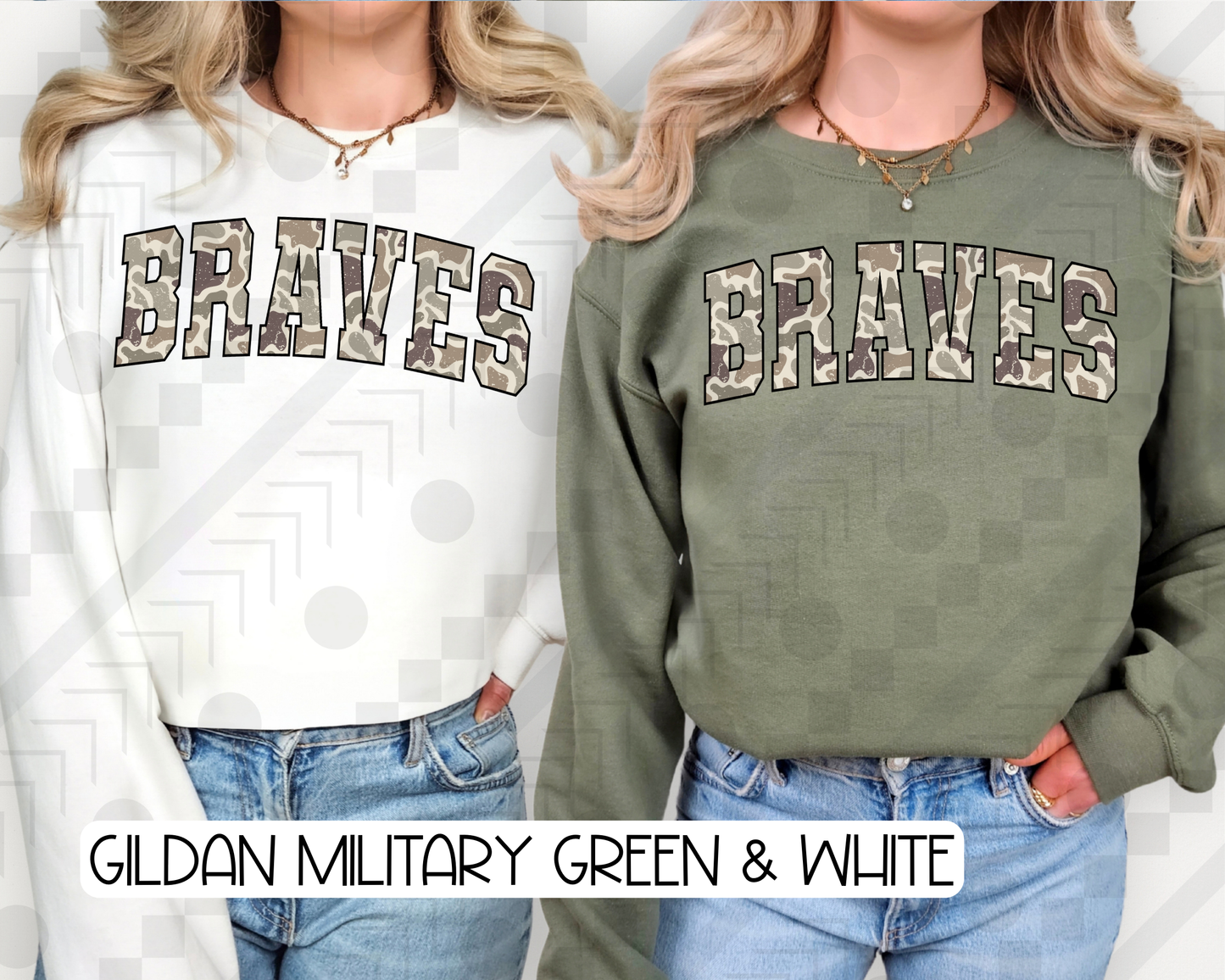 Varsity Camo (Tee, Sweatshirt, or Long-Sleeve)