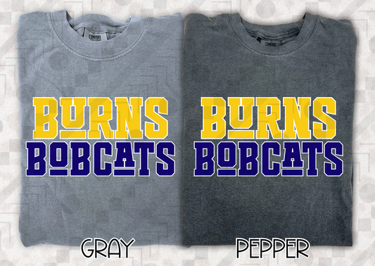 Burns Bobcats Funky Font