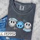Checker Smilies Schools (Tee, Sweatshirt, or Long-Sleeve)