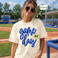 Faux Tinsel Game Day: Customizable (Tee, Sweatshirt, or Long-Sleeve)