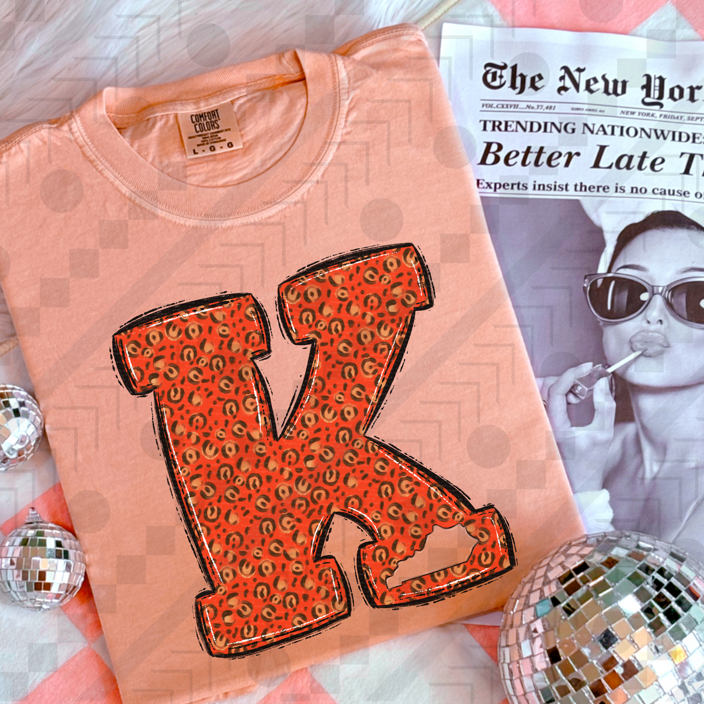 Orange Cheetah Big K *PLK