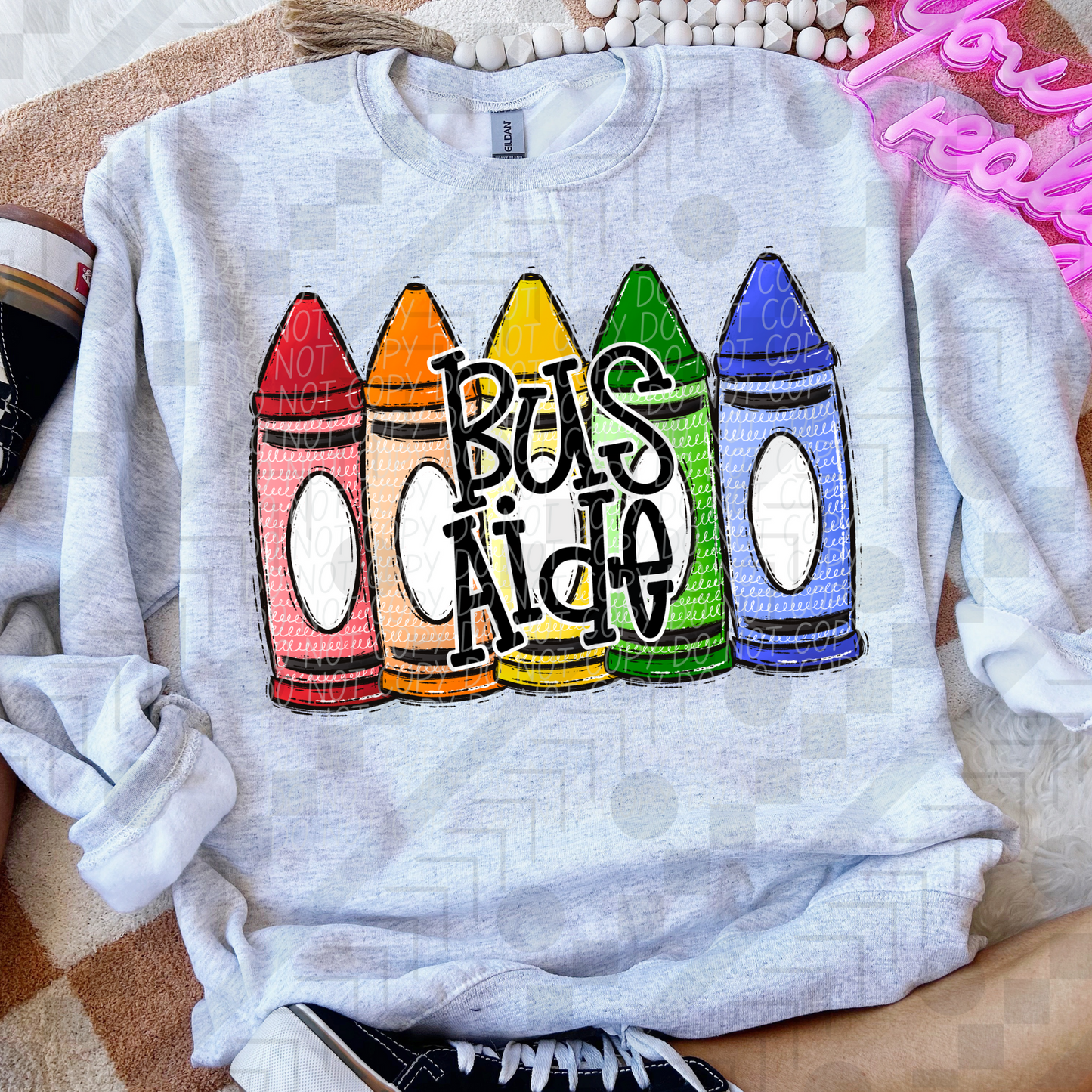 Bus Aide Primary Crayons