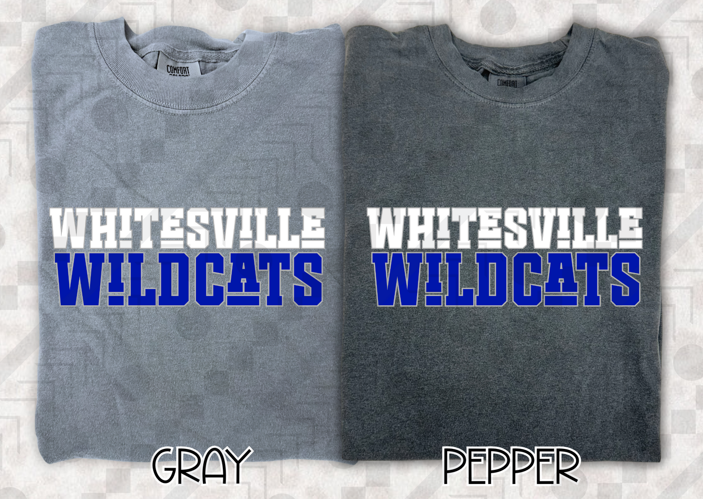 Whitesville Wildcats Funky Font