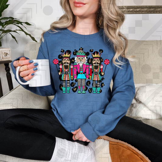 Preppy Cheetah Nutcrackers