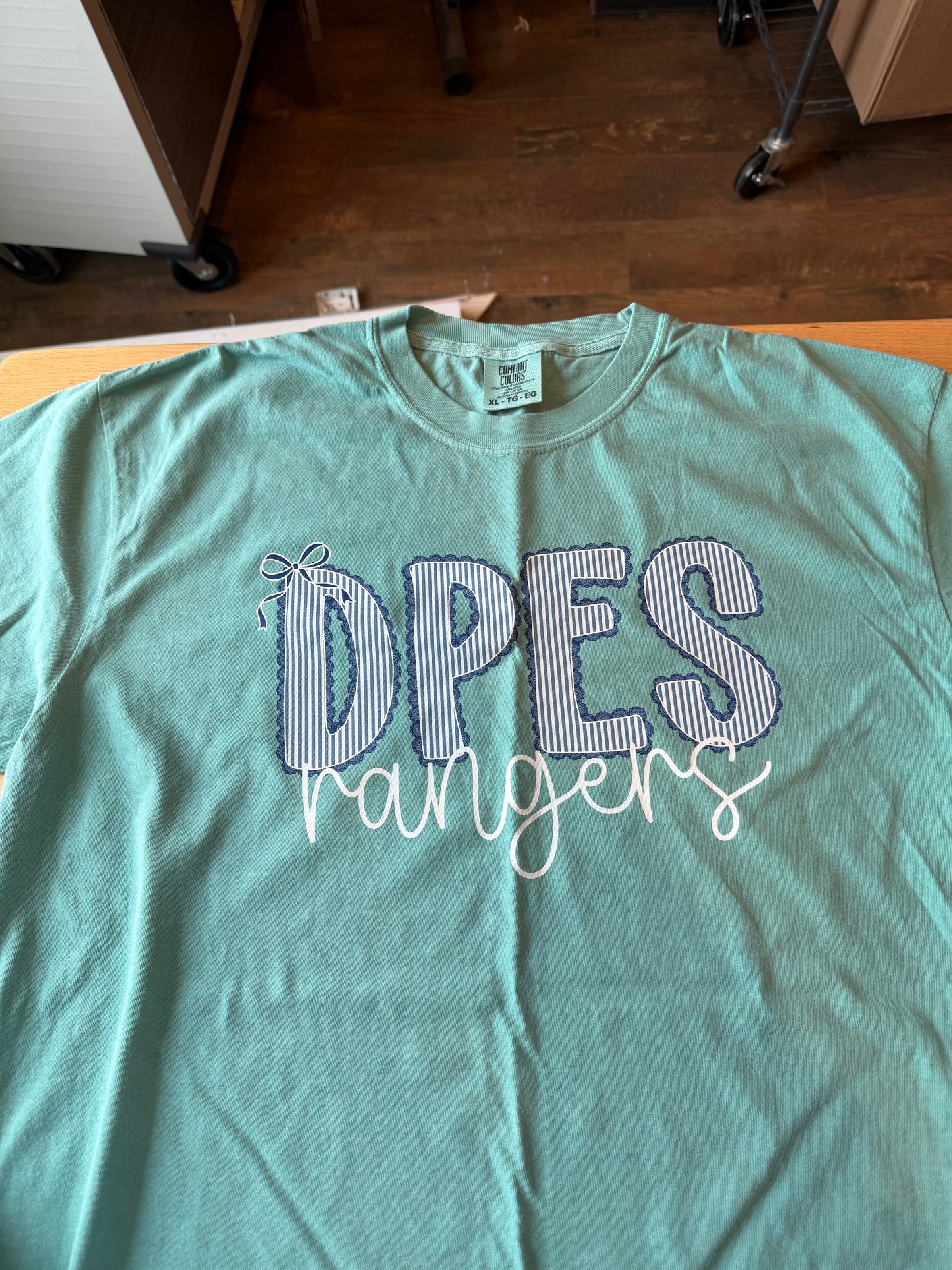 DPES SCALLOPED VARSITY - XL