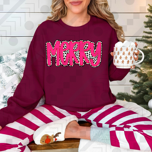 Pink Merry Dalmatian