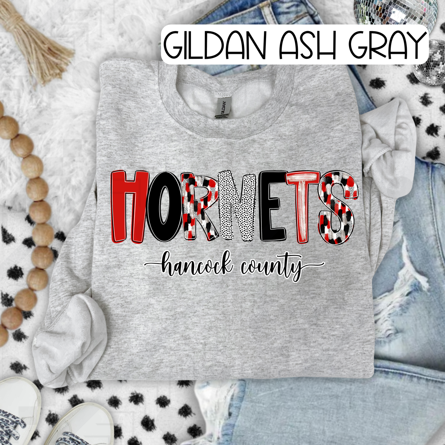 Preppy Poppy Foil Schools (Tee, Sweatshirt, or Long-Sleeve)