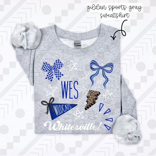 Cheetah Collage Schools (Tee, Sweatshirt, or Long-Sleeve)