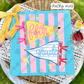 Striped Pencil Pennants Grades (Tee, Sweatshirt, or Long-Sleeve)