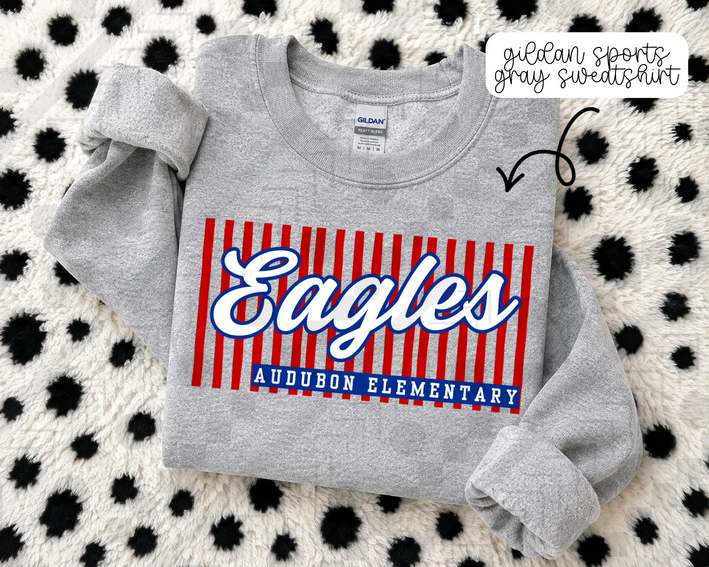 Stripe Bow/No Bow Schools (Tee, Sweatshirt, or Long-Sleeve)