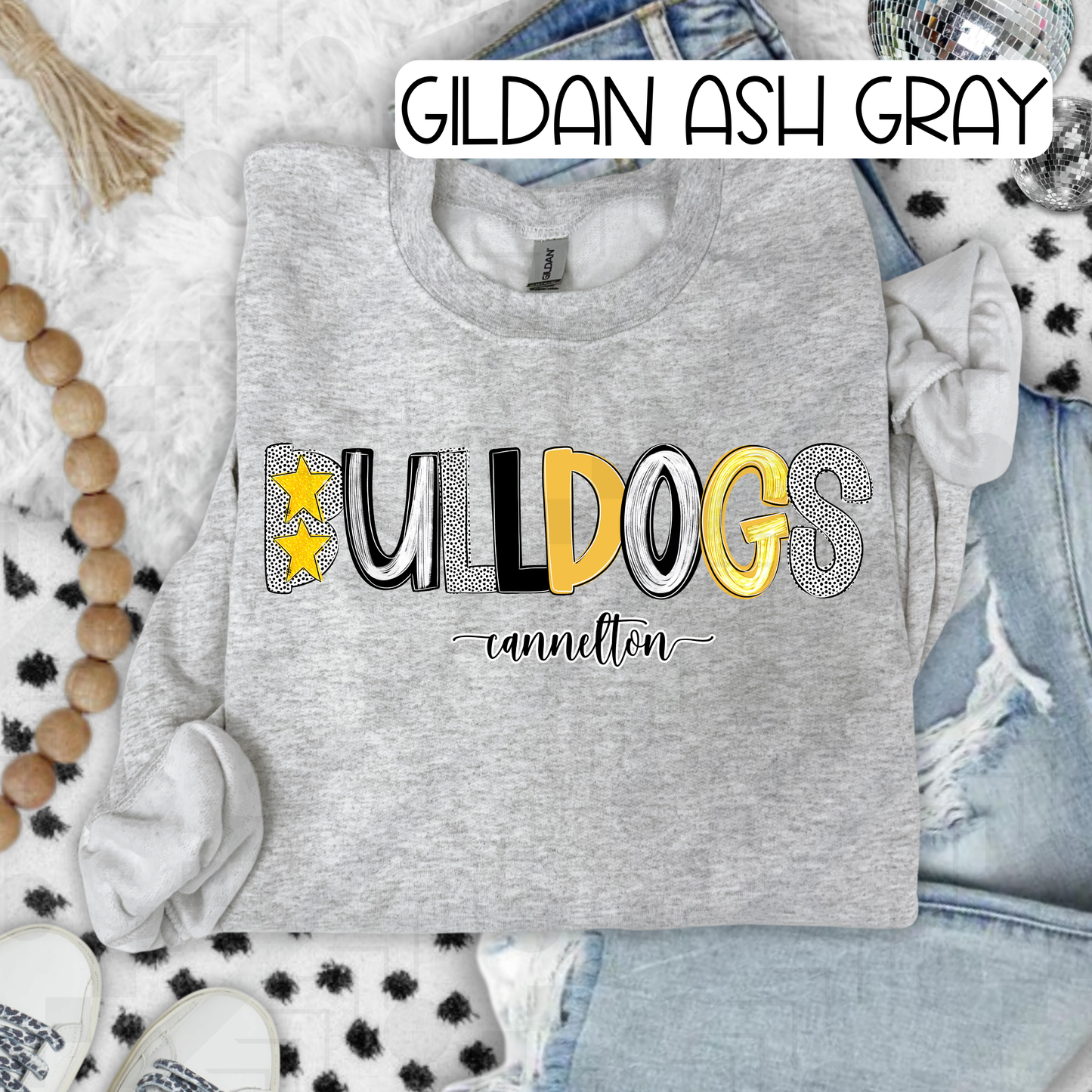 Preppy Poppy Foil Schools (Tee, Sweatshirt, or Long-Sleeve)