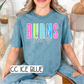 Neon Spaced Mascot Schools (Tee, Sweatshirt, or Long-Sleeve)