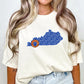 Paw Print Basketball KY (Tee, Sweatshirt, or Long-Sleeve)