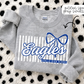Stripe Bow/No Bow Schools (Tee, Sweatshirt, or Long-Sleeve)