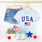 USA With Flag
