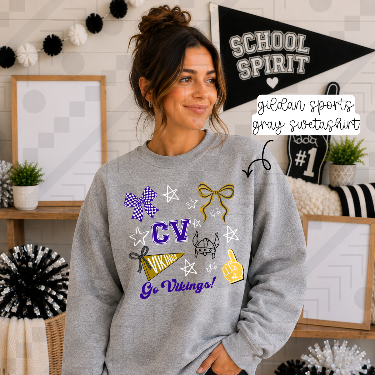 Spirit Collage Schools (Tee, Sweatshirt, or Long-Sleeve)
