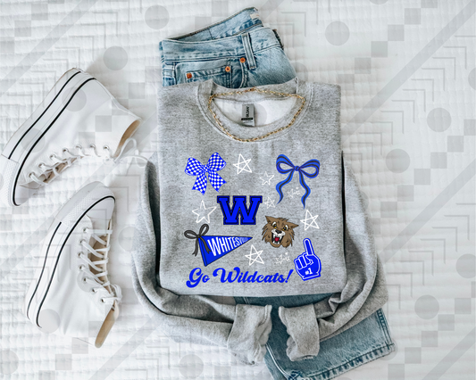 Go Wildcats! Spirit Collage (Whitesville)