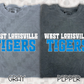 West Louisville Tigers Funky Font