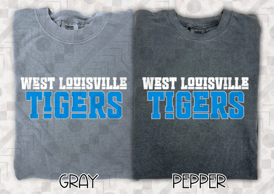 West Louisville Tigers Funky Font