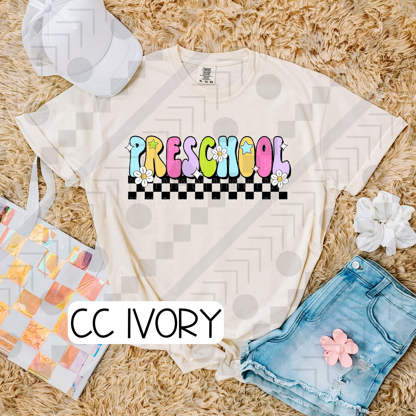 Back To School Retro Floral Grades (Tee, Sweatshirt, or Long-Sleeve)