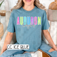 Neon Spaced Mascot Schools (Tee, Sweatshirt, or Long-Sleeve)
