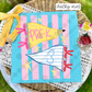 Striped Pencil Pennants Grades (Tee, Sweatshirt, or Long-Sleeve)