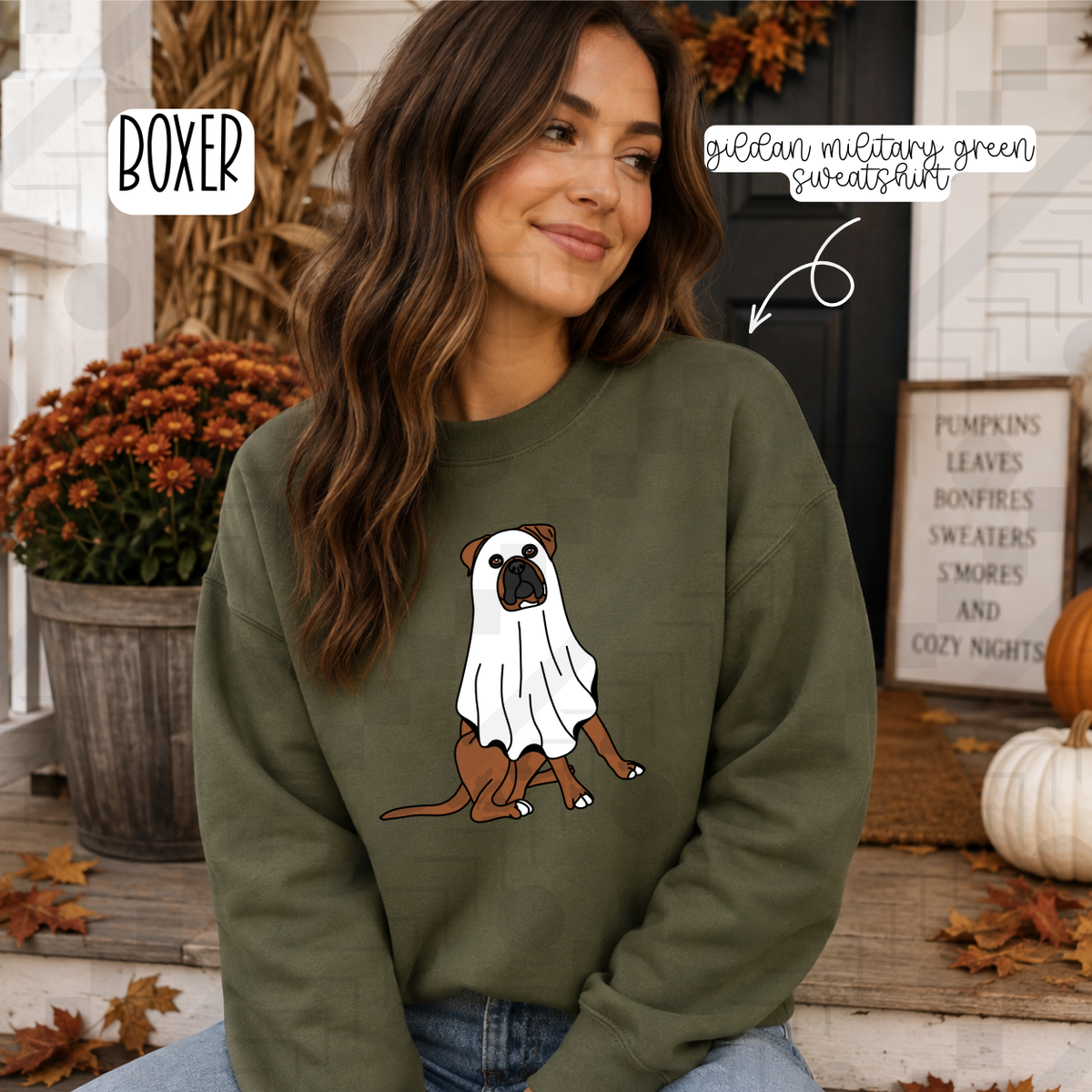 Ghost Dog Breeds (Tee, Sweatshirt, or Long-Sleeve)