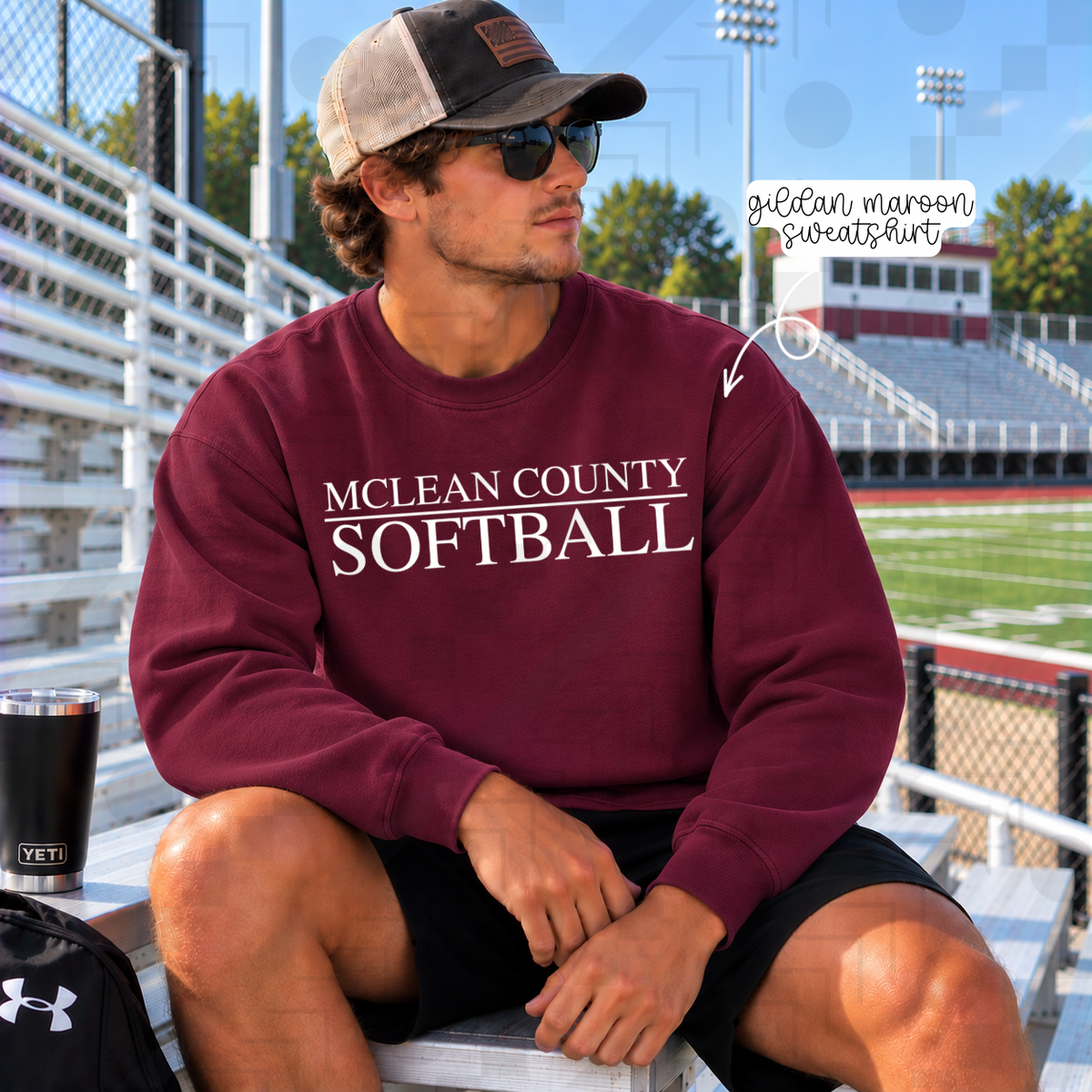 Simple School Sports (Tee, Sweatshirt, or Long-Sleeve)