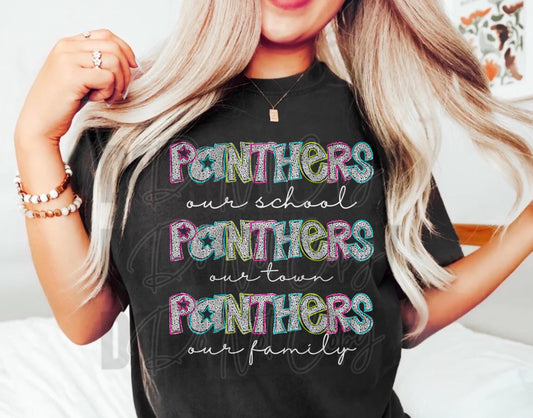 Our School - Our Town - Our Family - Panthers
