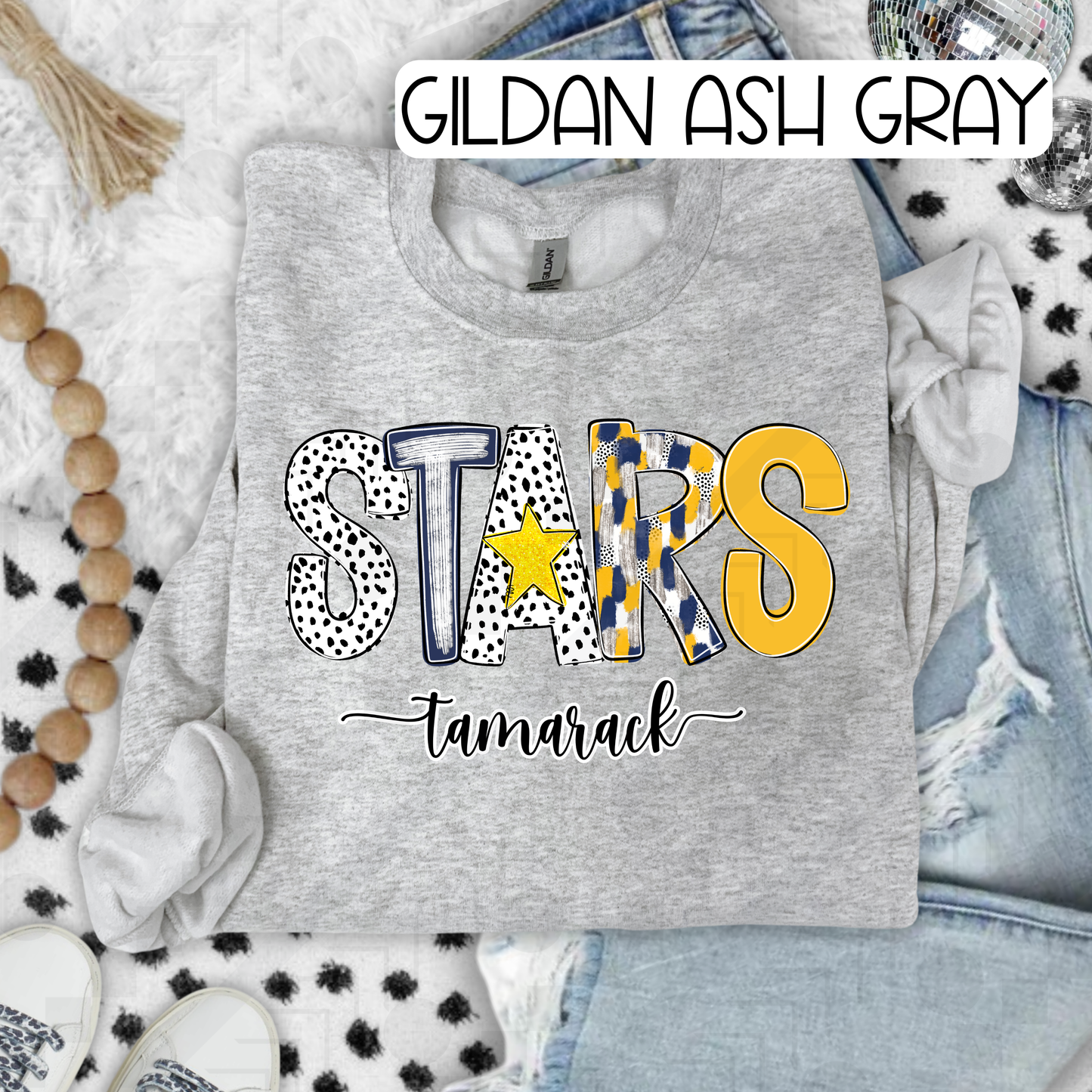 Preppy Poppy Foil Schools (Tee, Sweatshirt, or Long-Sleeve)