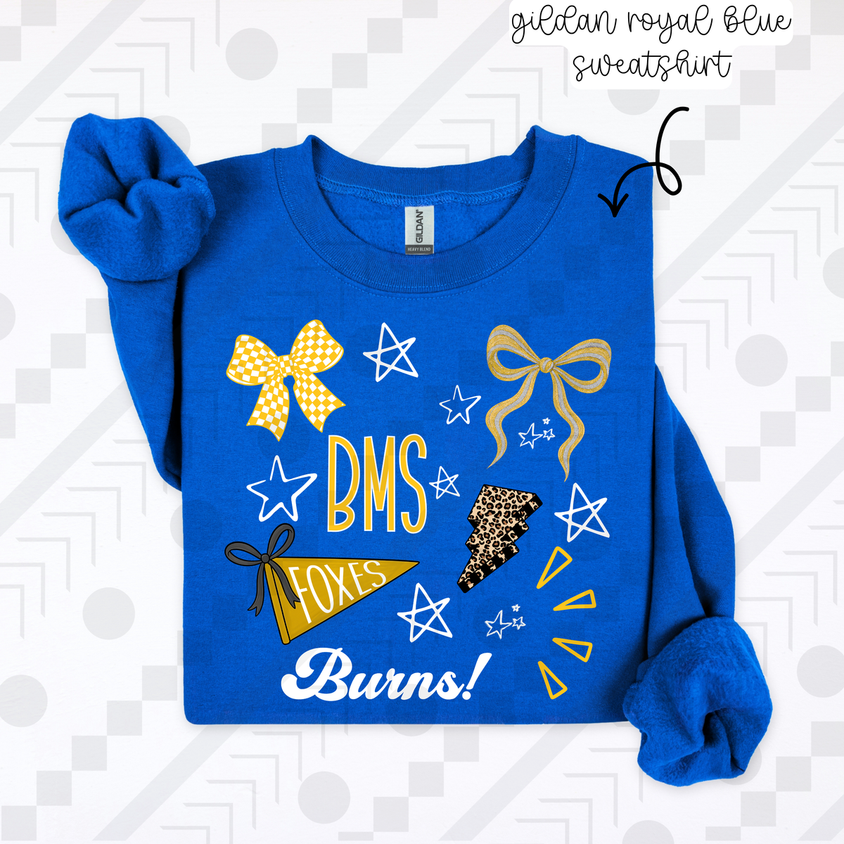 Cheetah Collage Schools (Tee, Sweatshirt, or Long-Sleeve)