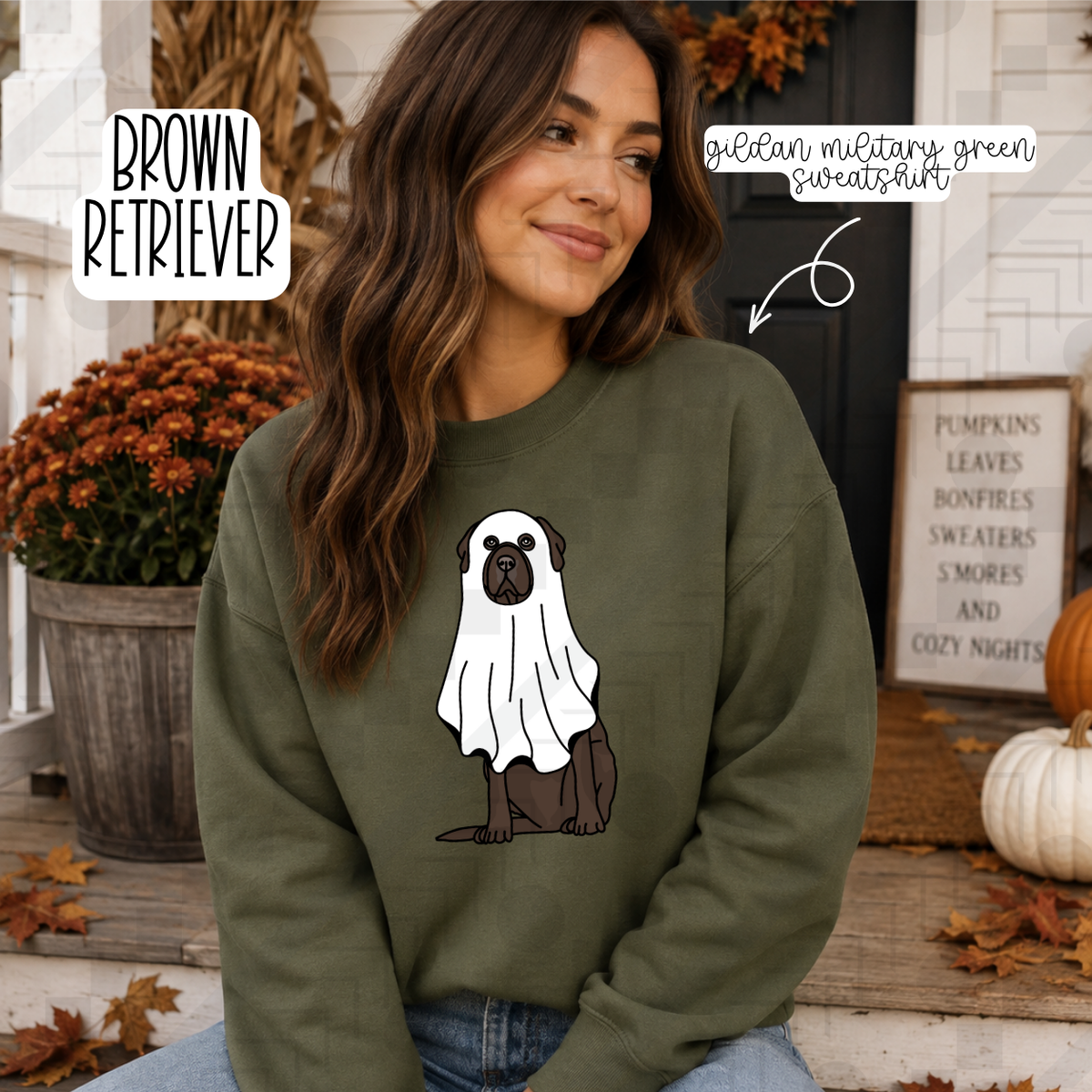 Ghost Dog Breeds (Tee, Sweatshirt, or Long-Sleeve)