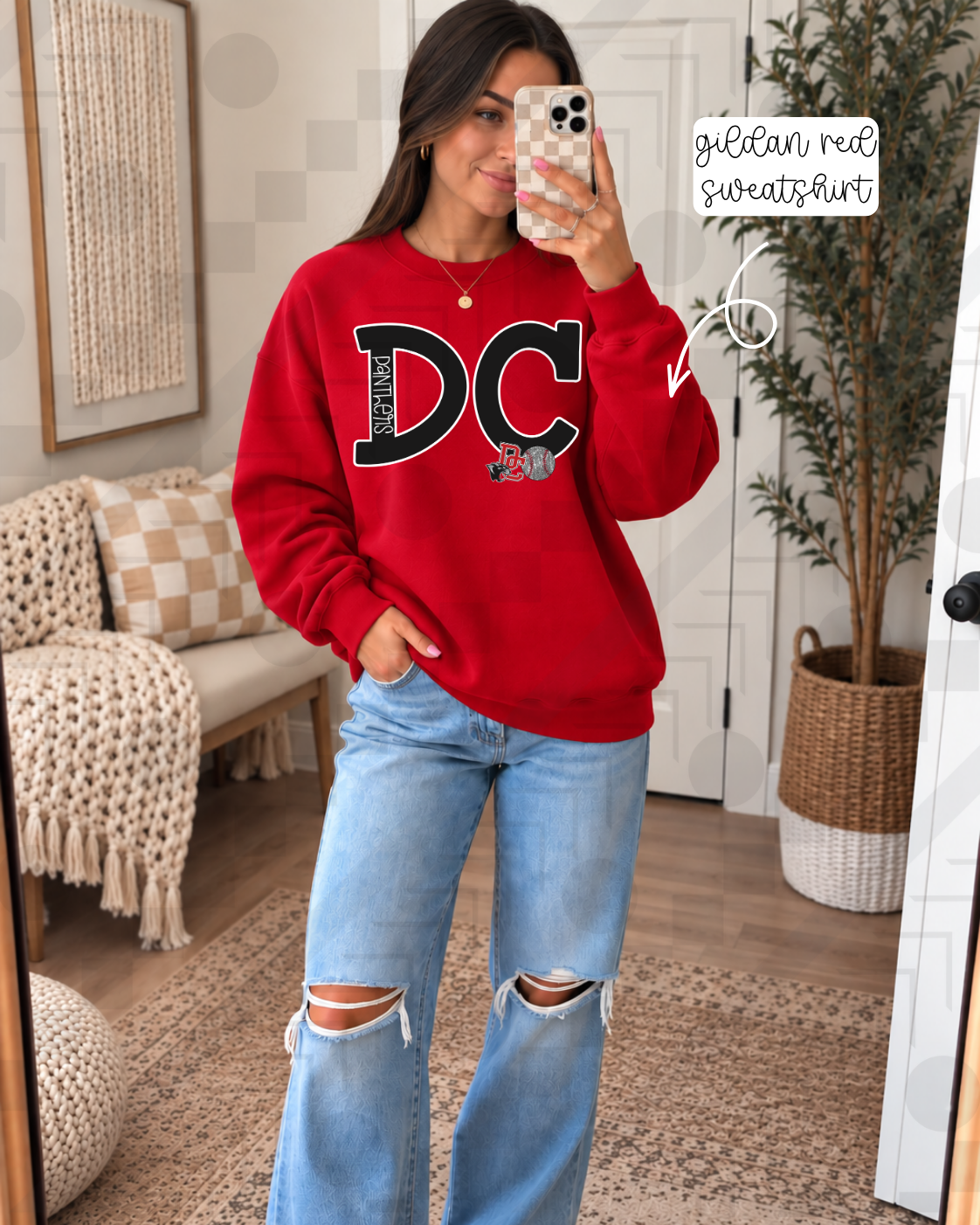 Varsity Block School Sports (Tee, Sweatshirt, or Long-Sleeve)