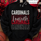 Cardinals Stacked (Tee, Sweatshirt, or Long-Sleeve)