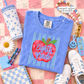 Blue Gingham Apple Grades (Tee, Sweatshirt, or Long-Sleeve)
