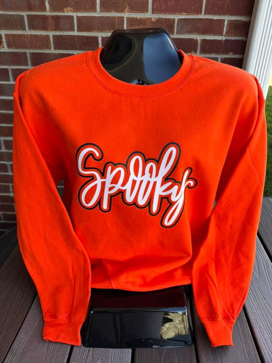 Spooky Cursive (Tee, Sweatshirt, or Long-Sleeve)