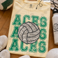 Aces Volleyballx3 (Tee, Sweatshirt, or Long-Sleeve)