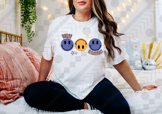 Burns Elementary Checker Smiley