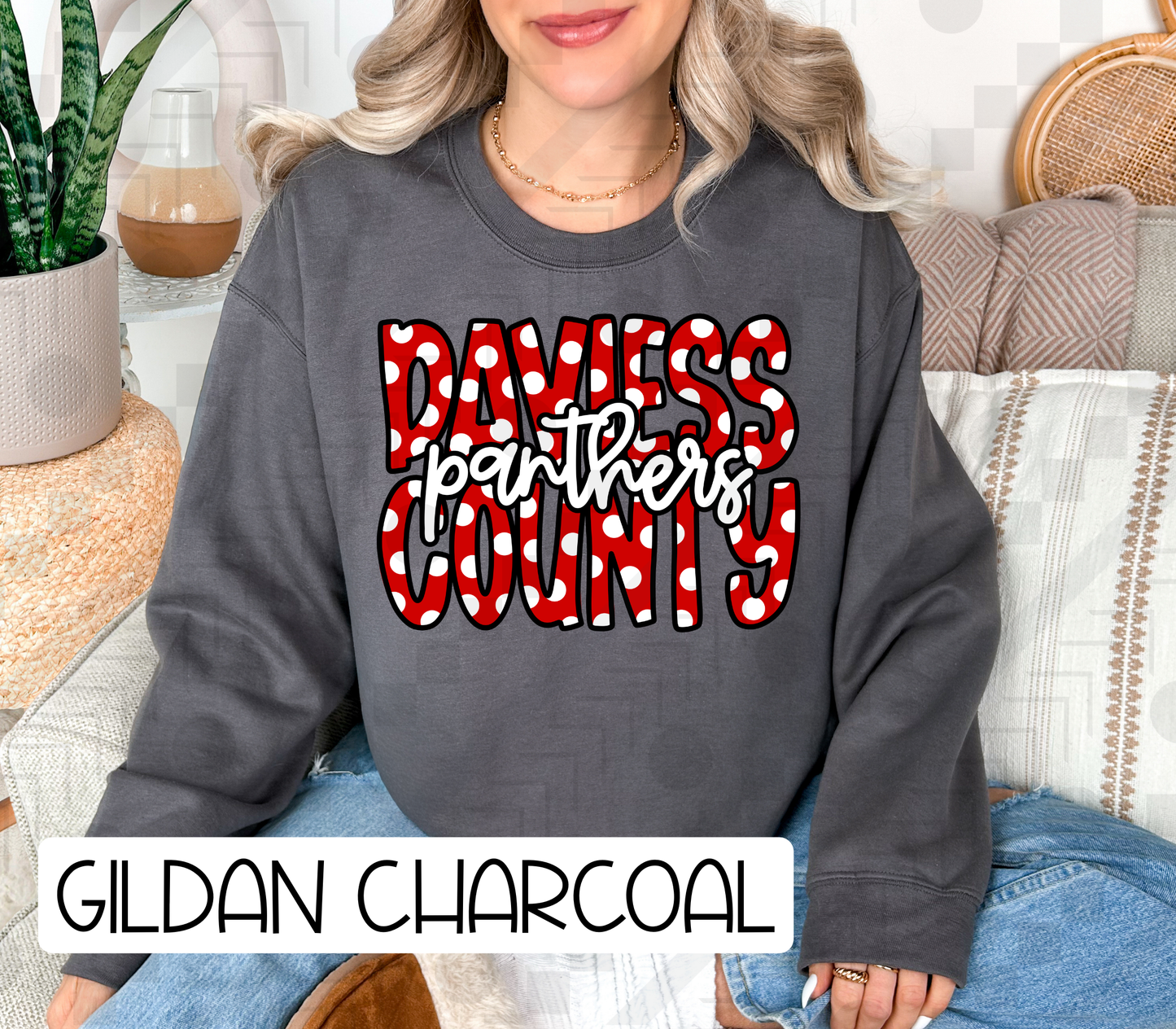 Polka Dot Doodle Schools (Tee, Sweatshirt, or Long-Sleeve)
