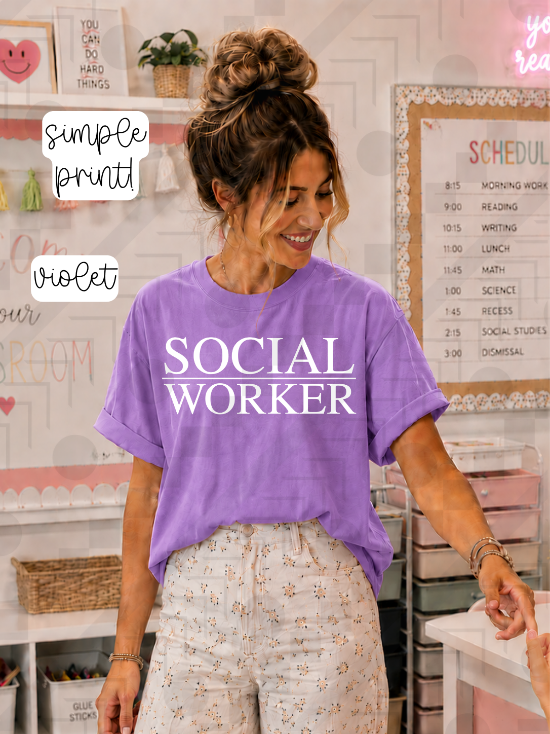 Social Worker: Tee, Sweatshirt, or Long-Sleeve
