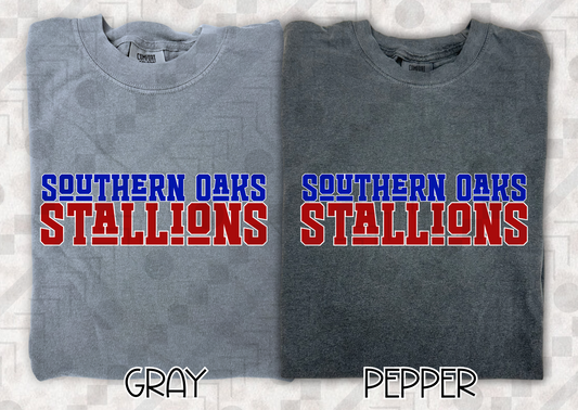 Southern Oaks Stallions Funky Font