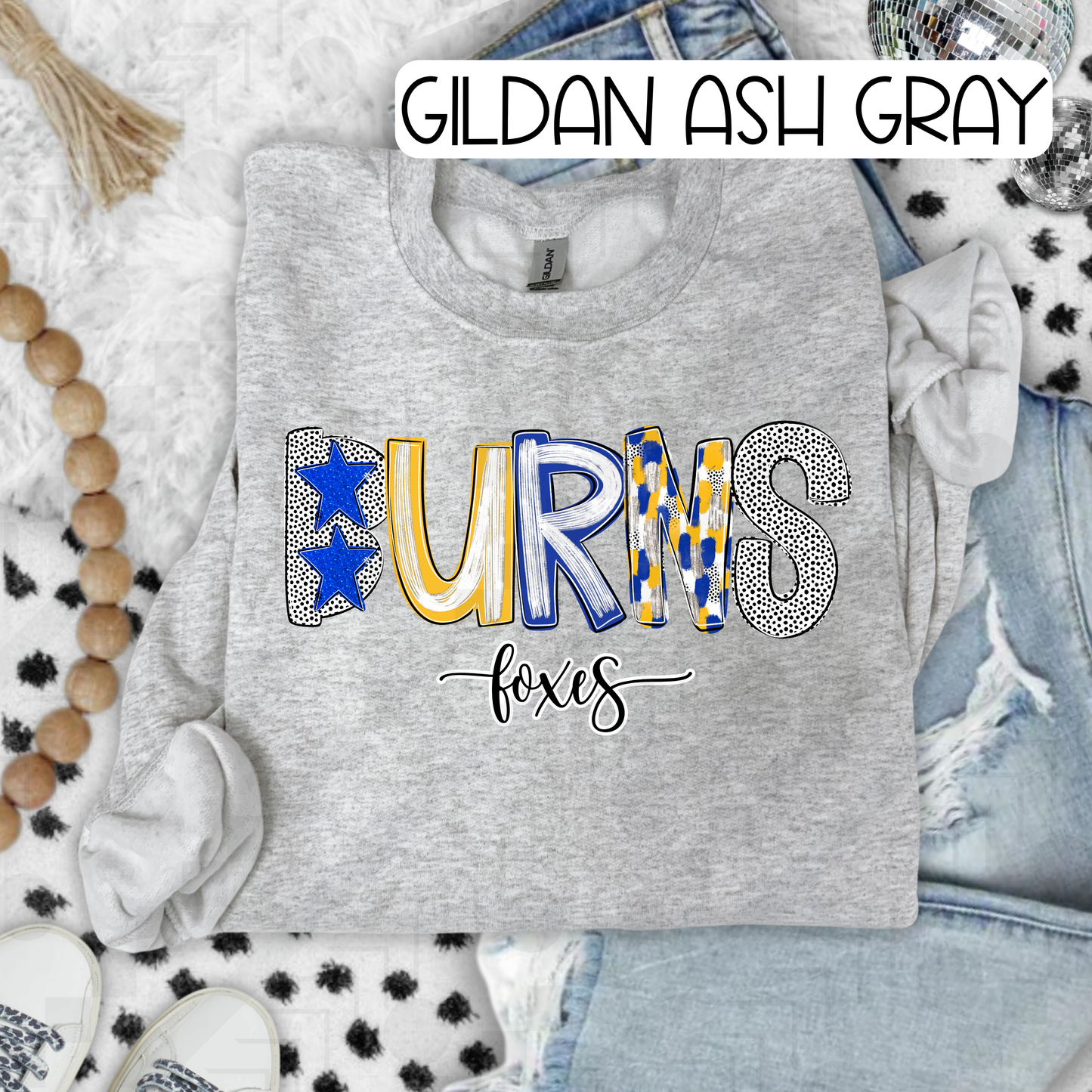 Preppy Poppy Foil Schools (Tee, Sweatshirt, or Long-Sleeve)