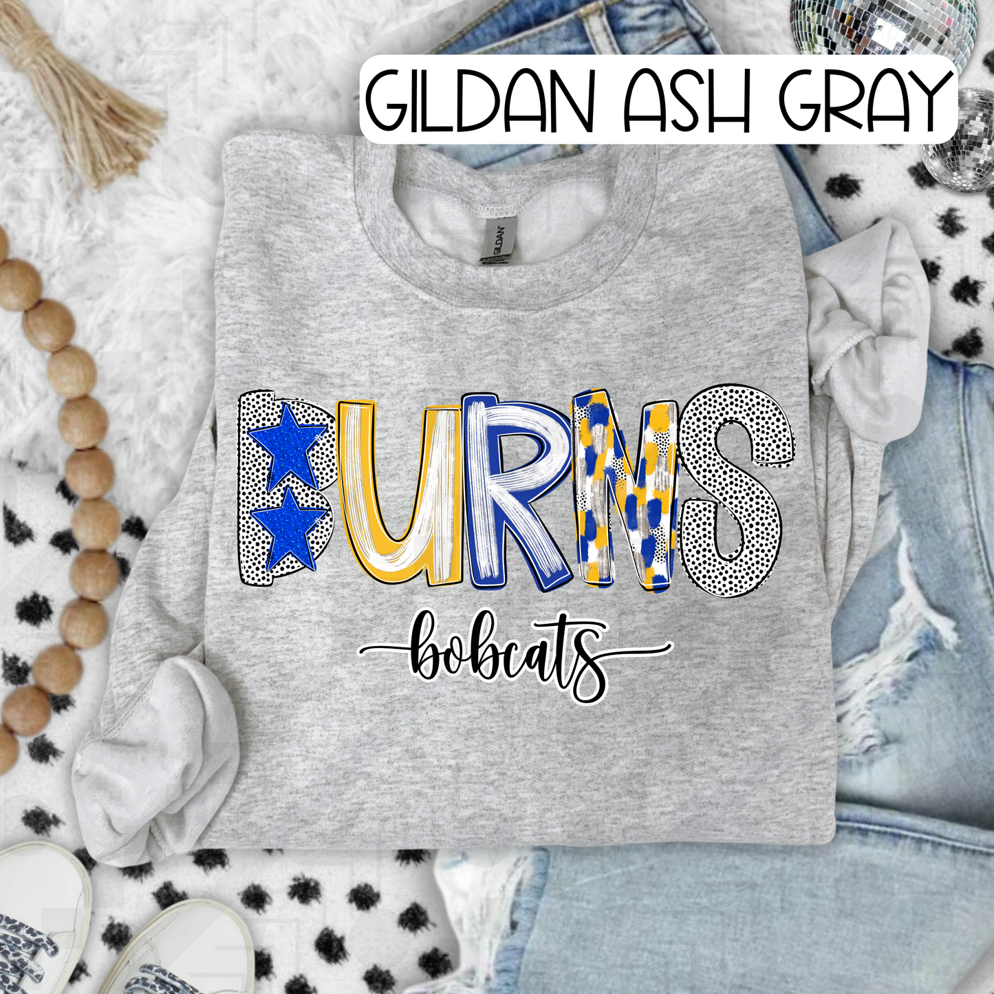 Preppy Poppy Foil Schools (Tee, Sweatshirt, or Long-Sleeve)